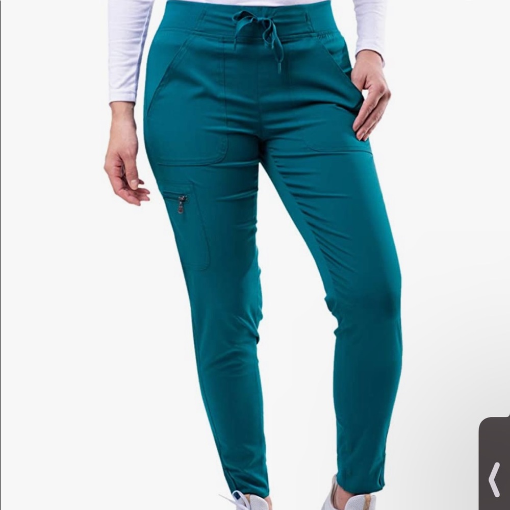 ADAR SKINNY SCRUB PANTS